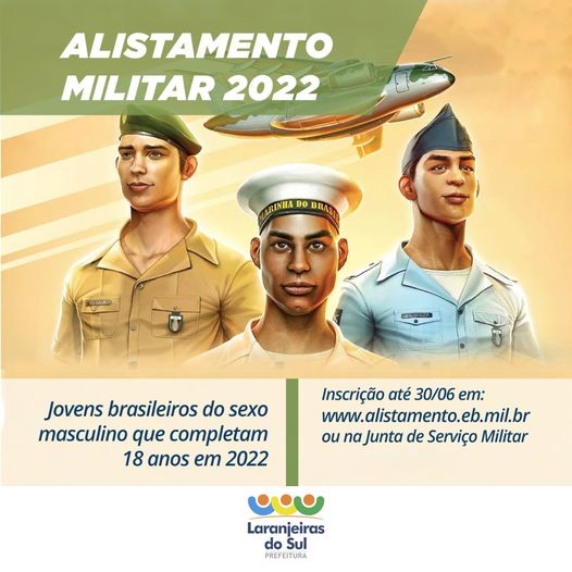 PMRB - ALISTAMENTO MILITAR 2022